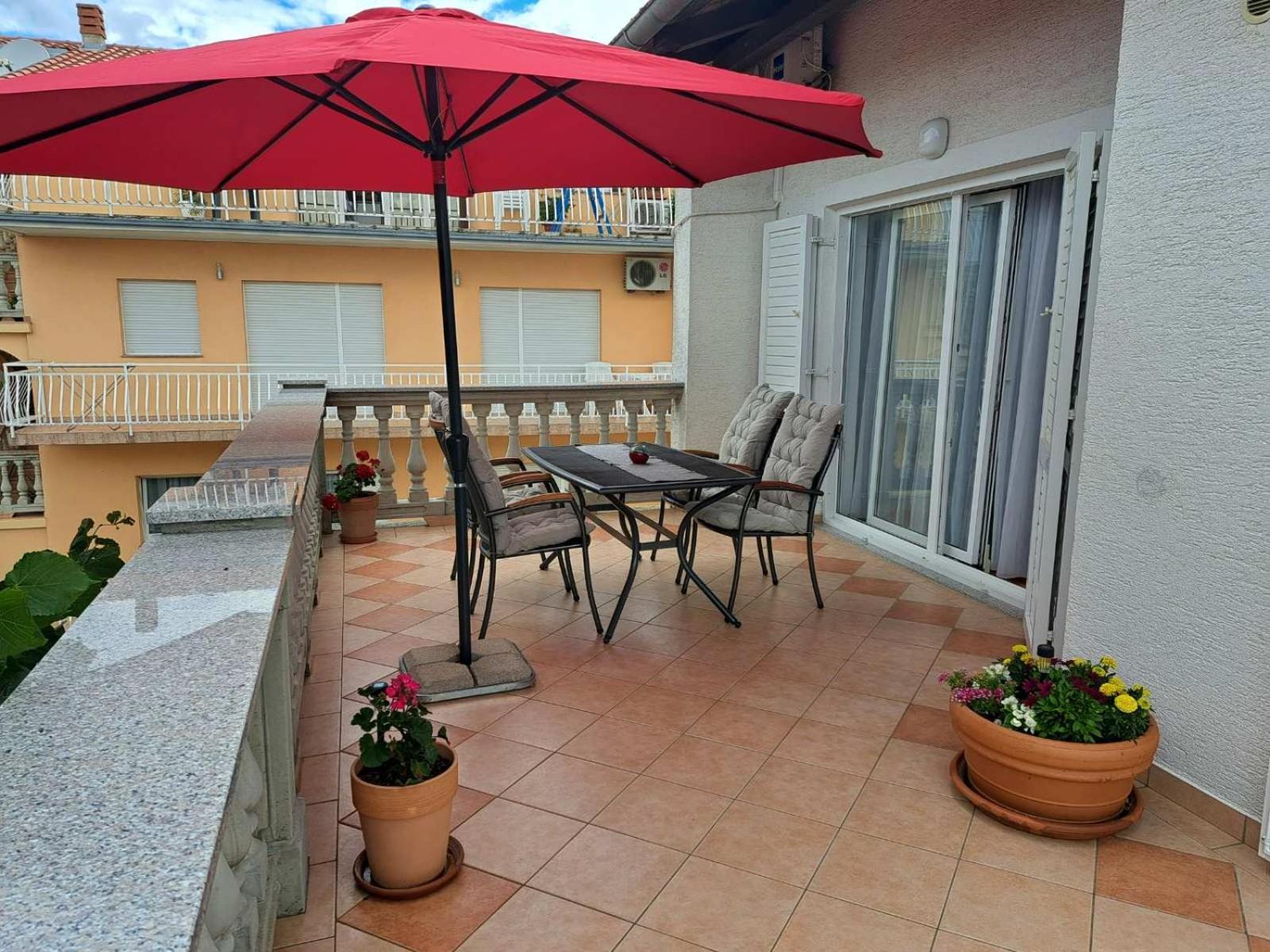 Apartment Nina Novi Vinodolski Eksteriør bilde